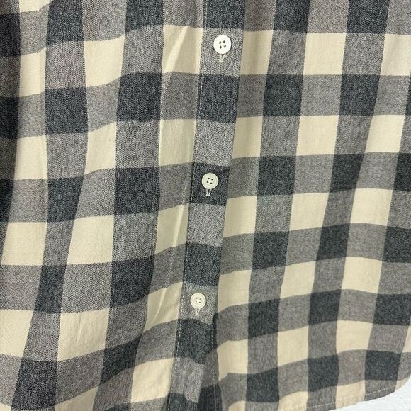 Madewell Women's Classic Ex-Boyfriend Button-Back Shirt in Buffalo Check size XS - Picture 6 of 10